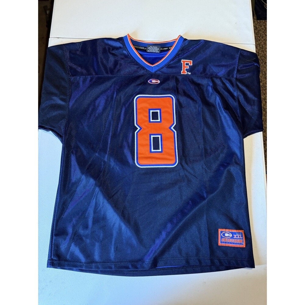 Florida Gators Football Jersey Men XXLarge Blue College University Vintage UF 8